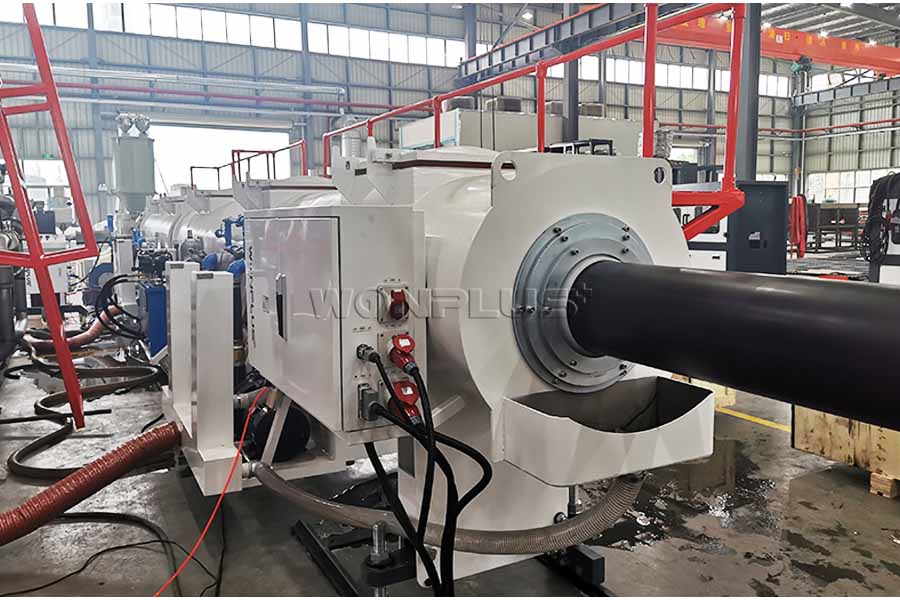 pe pipe extrusion line