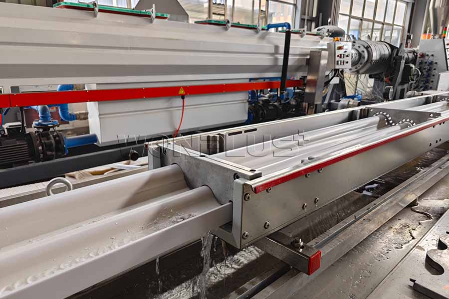 WONPLUS PVC Foam Profile Extrusion Lines Completed Commissioning
