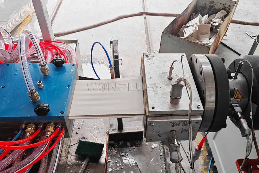 WONPLUS Successfully Commissions PVC Ceiling Panel Extrusion Line