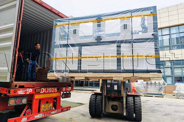 WONPLUS PE Pipe Extrusion Line Delivery 