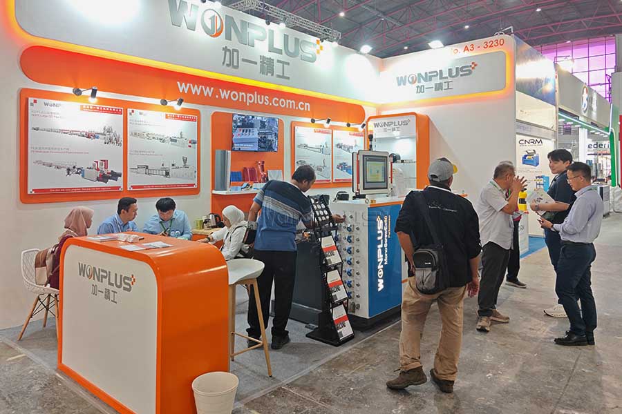 WONPLUS Achieved New Progress at Plastic & Rubber Indonesia