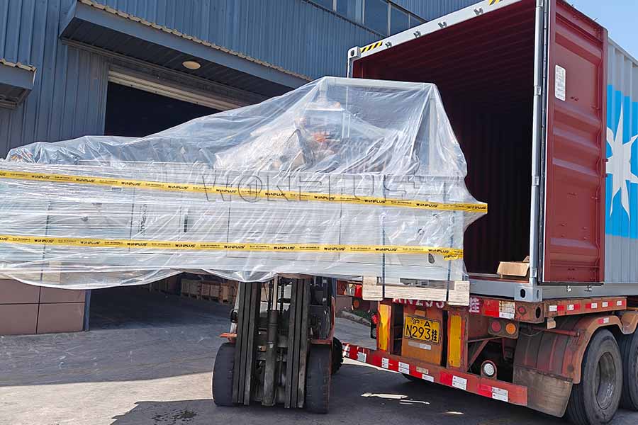 Custom-Built PVC Ceiling Panel Extrusion Line Shipped with Care