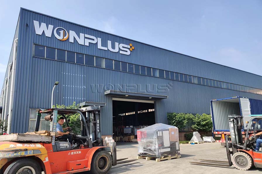 WONPLUS PVC pipe production line delivery to Vietnam